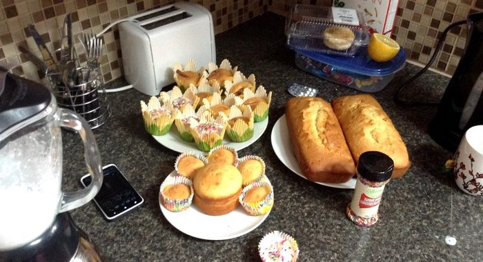 Кулич творожный на соде