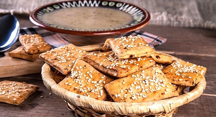 Постные крекеры