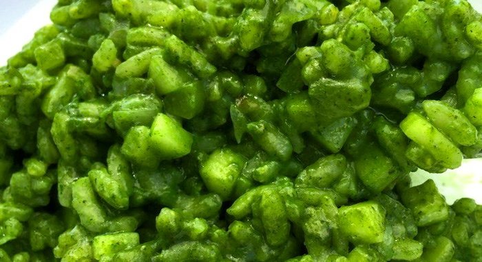 Огуречное ризотто