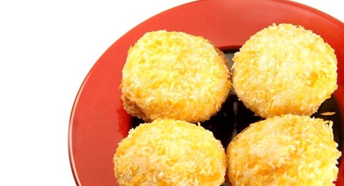 Кокосовое печенье с тростниковым сахаром