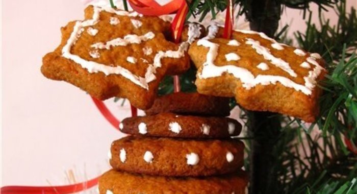 Подарочное, новогоднее печенье Колокольчики