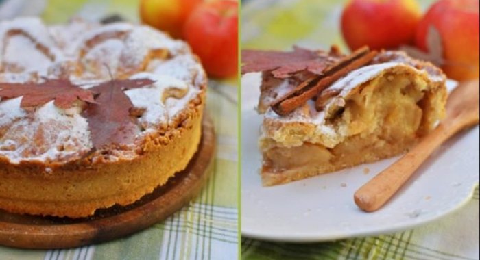 Польский яблочный пирог «Misianka»