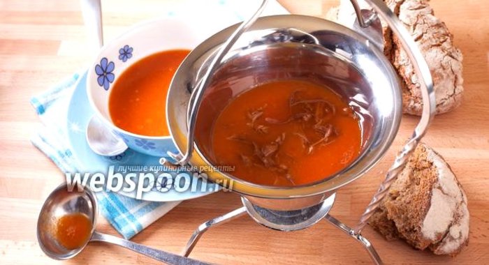 Суп гуляш для детей