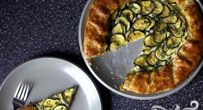 Галет с цуккини и рикоттой