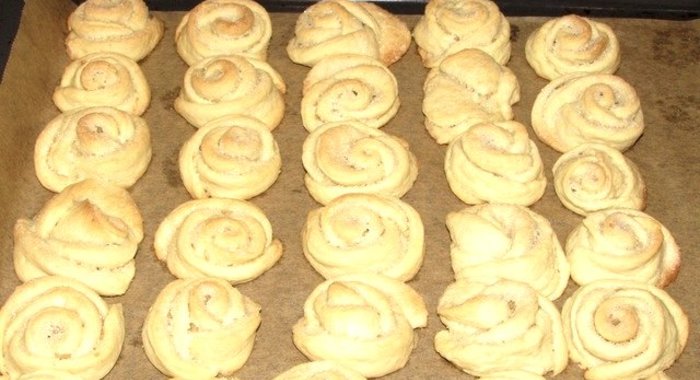 Творожное печенье с сахаром