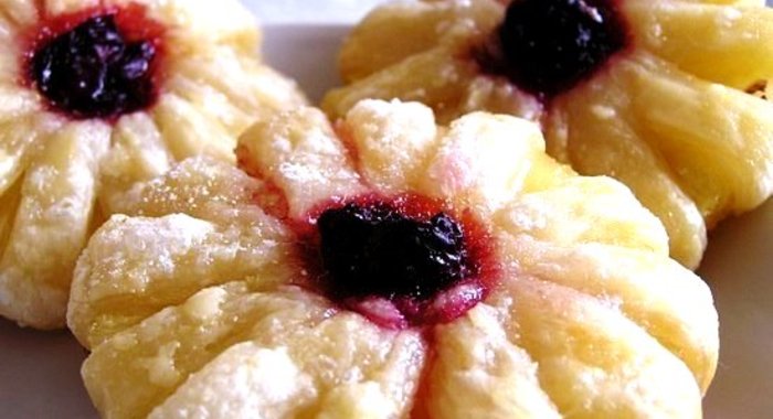 Печенье с ананасами