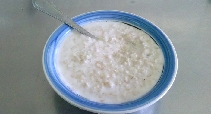 Овсянка на молоке