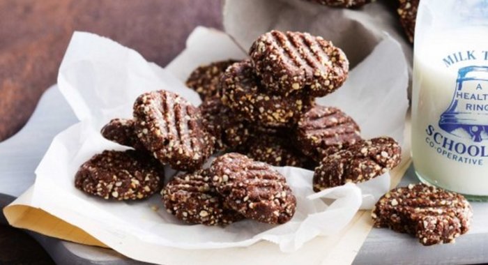 Шоколадное печенье без муки