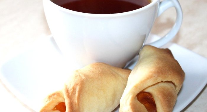 Несладкое печенье со сладким мармеладом