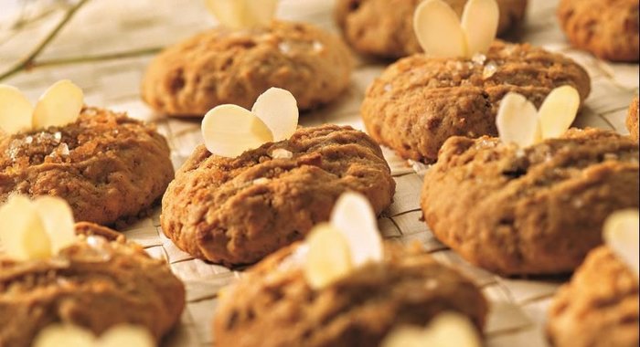 Печенье с курагой и йогуртом