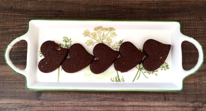 Печенье Шоколадное сердце