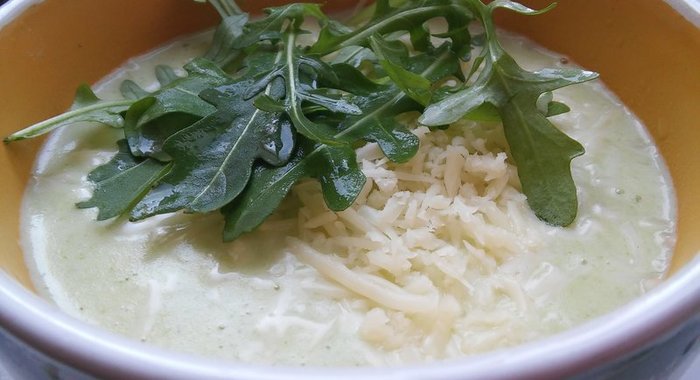 Крем-суп из картофеля и брокколи