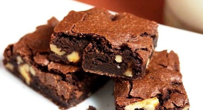 Брауни с орехами