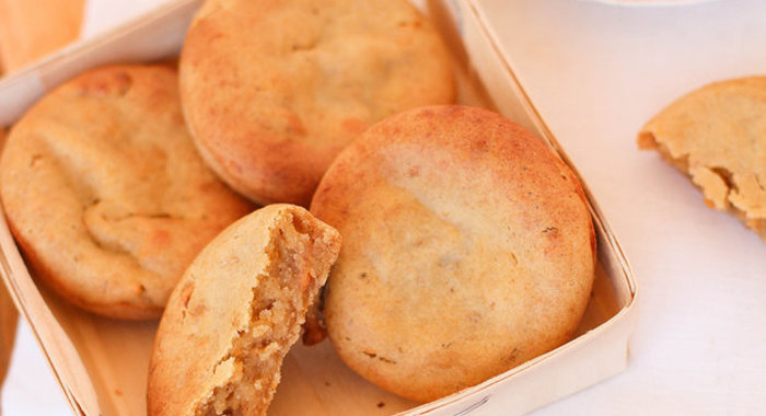 Печенье с хурмой и медом