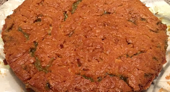 Песочное печенье с вареньем из фейхоа