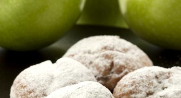 Яблочное печенье