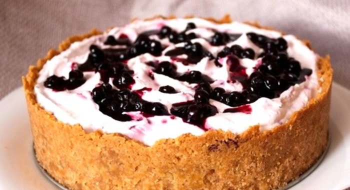 Чизкейк без выпечки с рикоттой