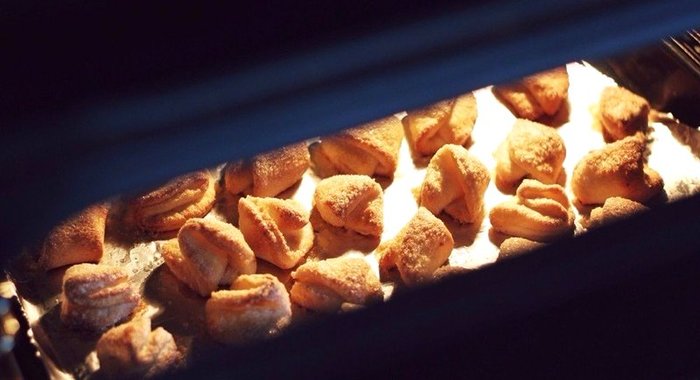 Творожное печенье к чаю