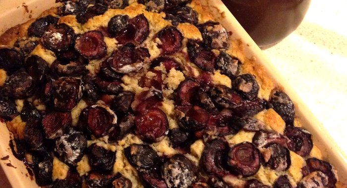 Венгерский черешневый пирог