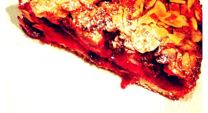 Вишневый пирог в венском стиле