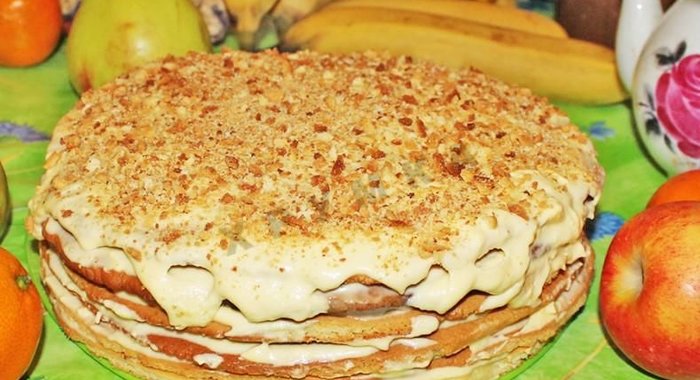 Медовые коржи для торта