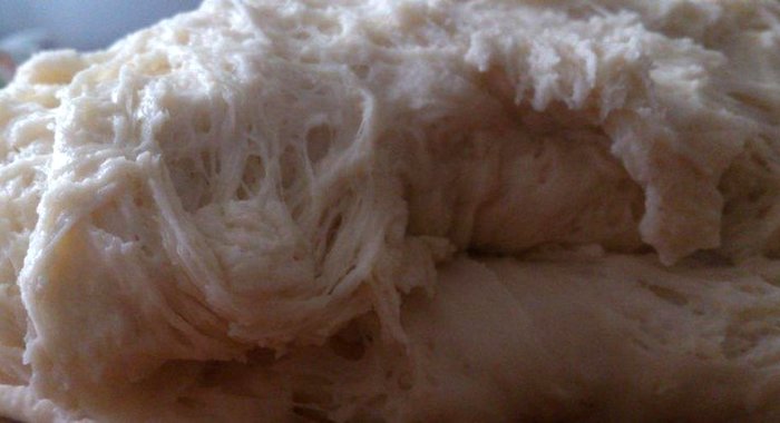 Тесто на кислом молоке