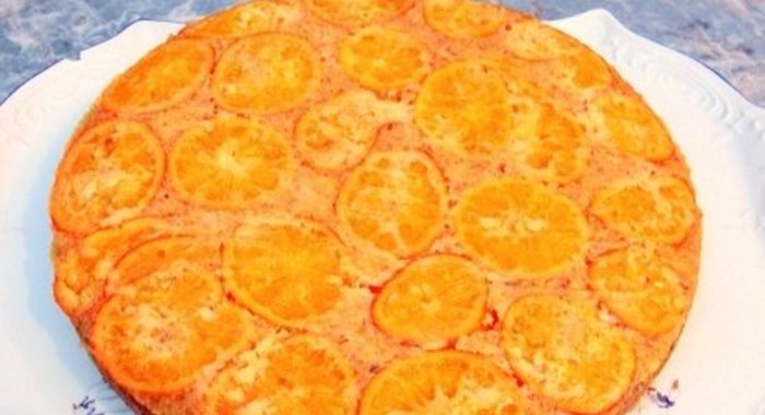 Татен с мандаринами