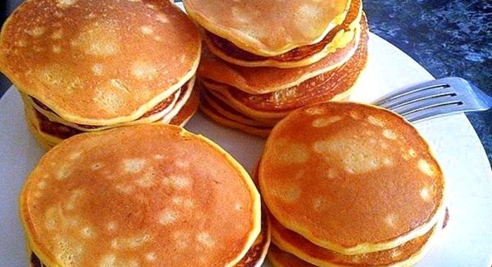 Тыквенные панкейки
