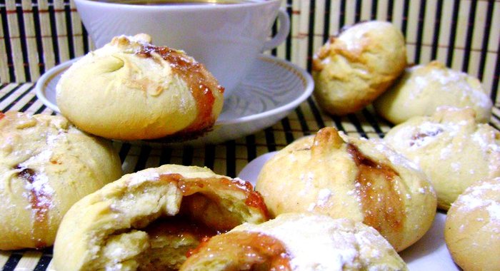 Печенье Земляничные бомбы