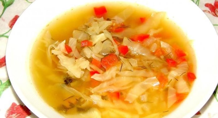 Овощной суп для похудения