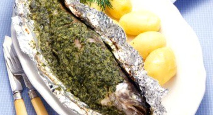 Форель по‑сербски