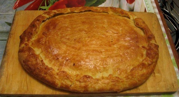 Пирог с лимонной начинкой