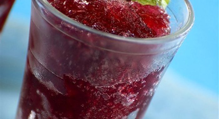 Гранита с клубникой