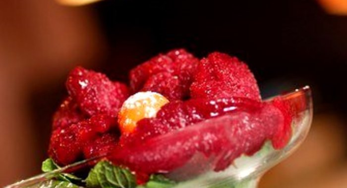 Сорбет из черешни