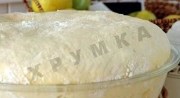 Быстрое тесто для пирогов и плюшек