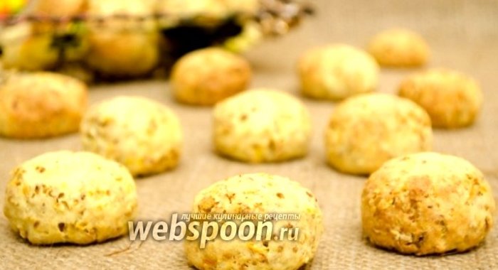 Овсяно-творожное печенье