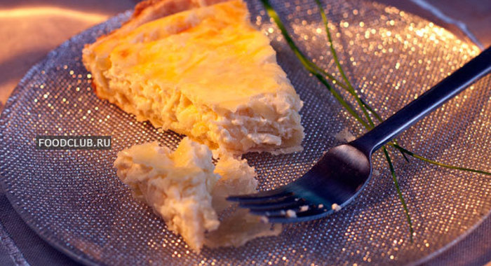 Киш с сыром