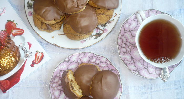 Ароматное ореховое печенье