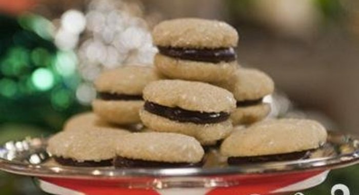 Ванильное печенье-сэндвичи