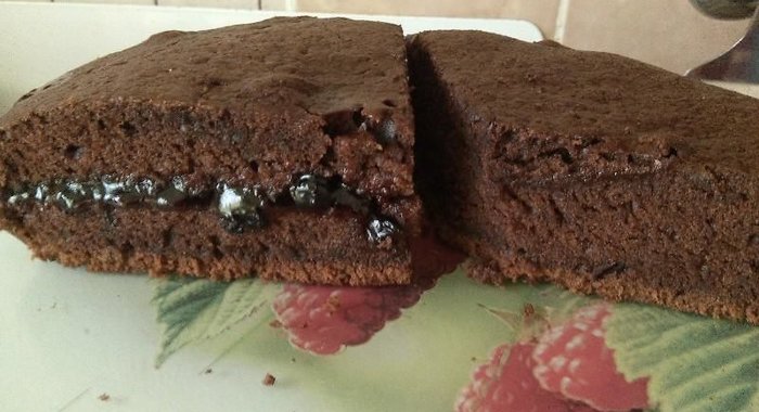 Шоколадный торт на майонезе