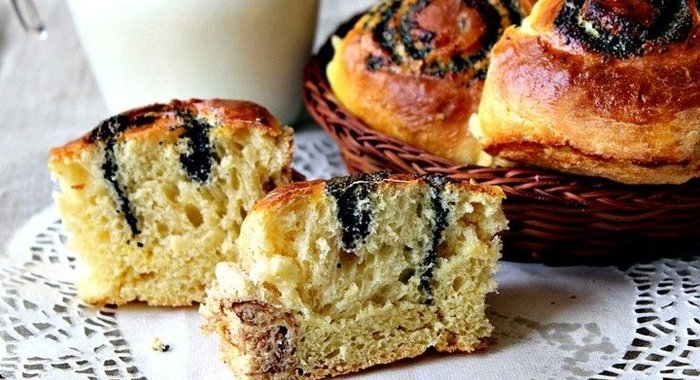 Бриошь с маком