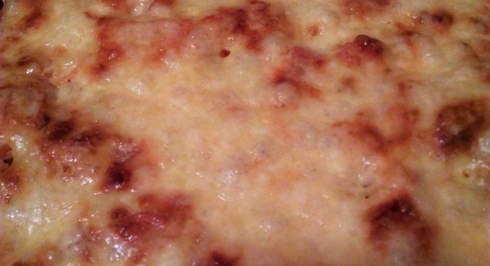 Картофельная запеканка с креветками