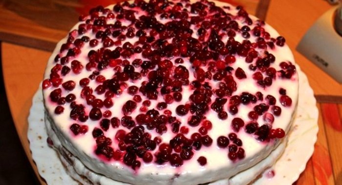 Торт Золотая осень