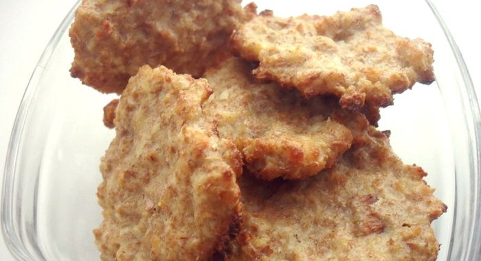 Творожно-овсяное печенье