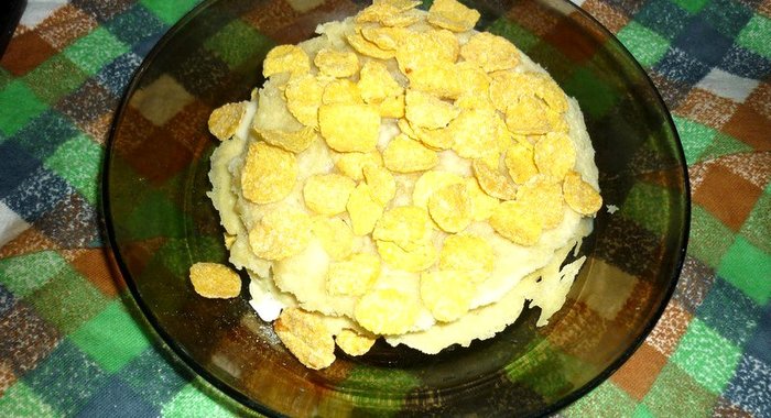 Тортик с абрикосами