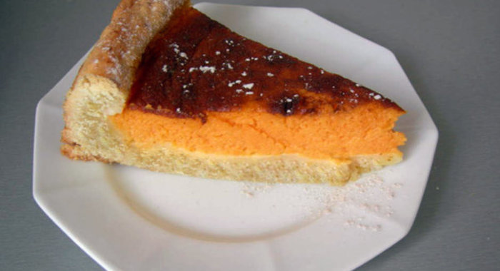 Тыква в песочном тесте