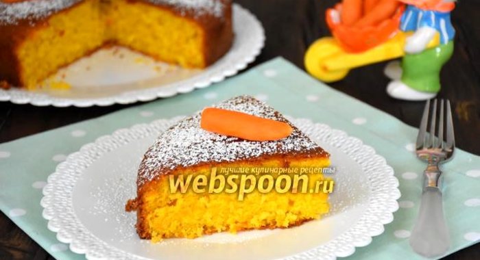 Морковно-кокосовый пирог