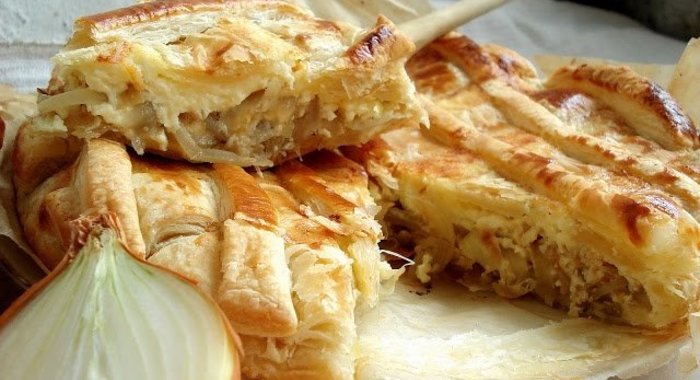Луковый пирог