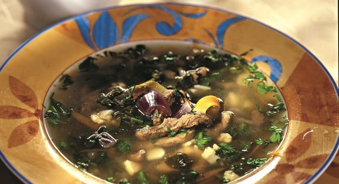 Португальский зеленый суп