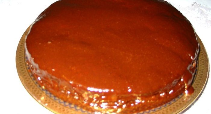 Торт Прага с заварным кремом